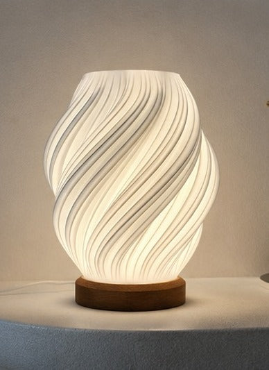 Lampara de diseño de espiral Elegante