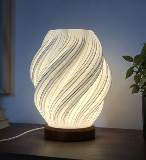 Lampara de diseño de espiral Elegante