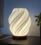 Lampara de diseño de espiral Elegante